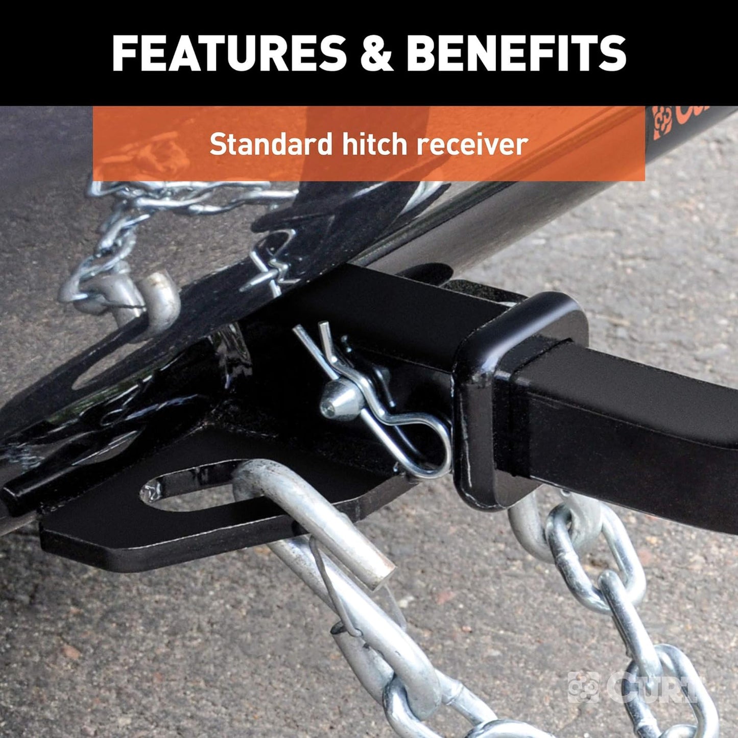 1 Trailer Hitch with Ball Mount